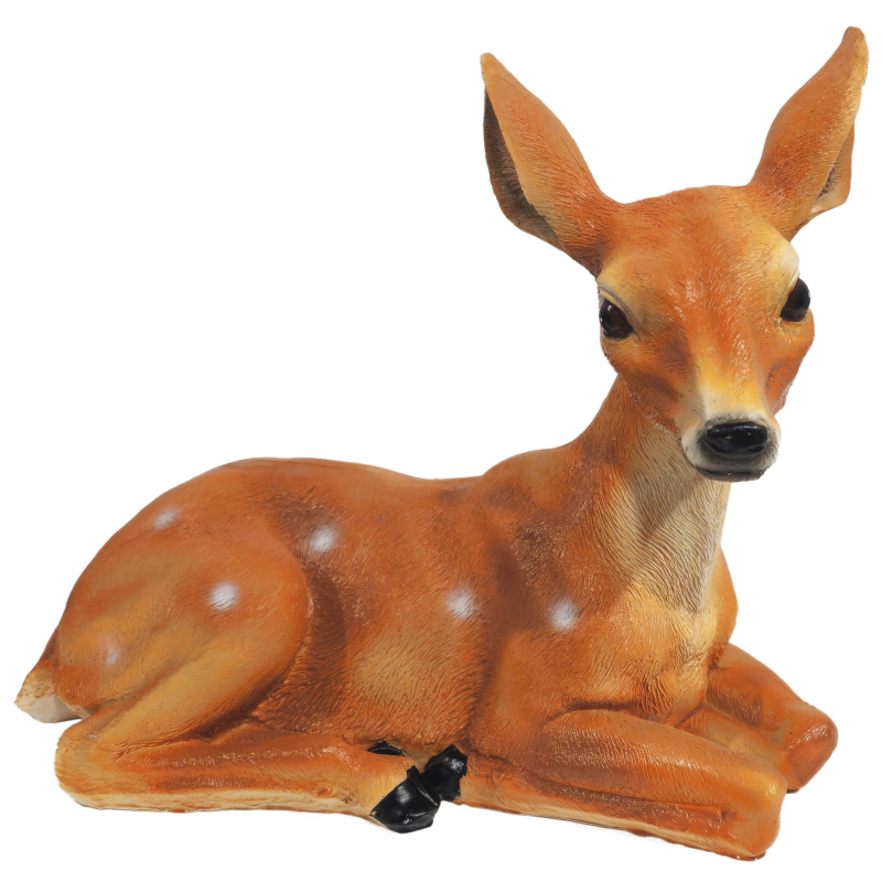 Dārza dekors Stirna guļoša 24x11x21cm