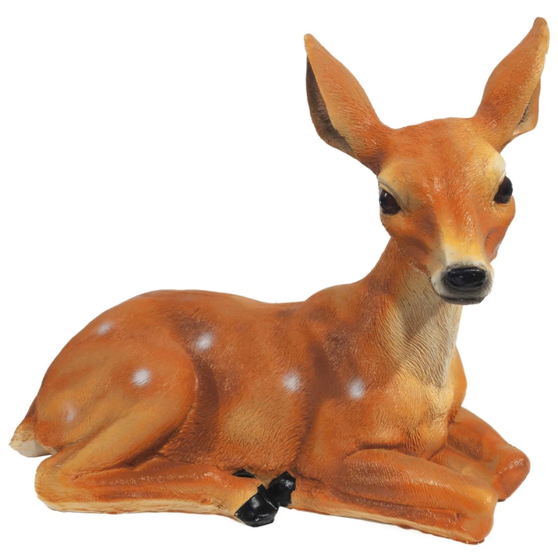 Dārza dekors Stirna guļoša 24x11x21cm