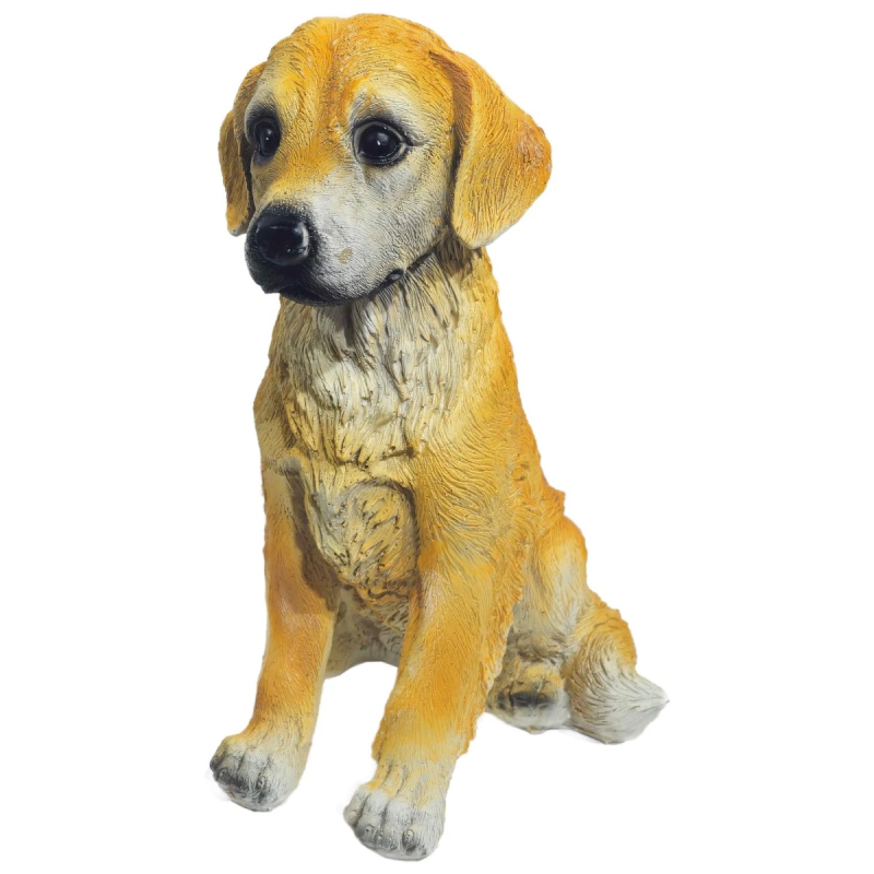 Dārza dekors Suns sēdošs 19x23x30cm