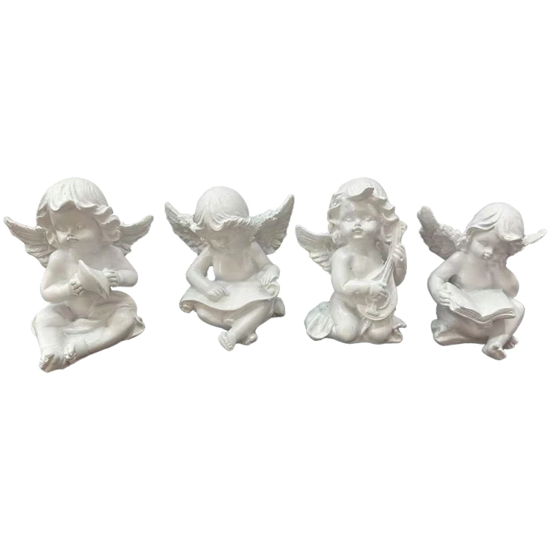 Dekors Eņģelītis sēdošs 7x4x8cm