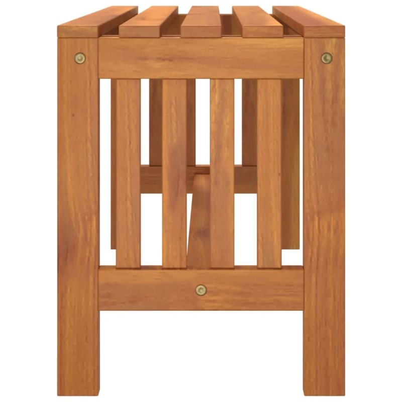 vidaXL dārza sols, 80 cm, eikalipta masīvkoks