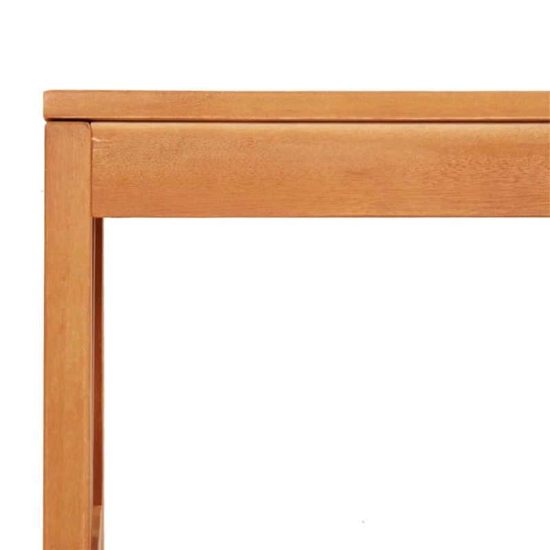 vidaXL dārza sols, 110 cm, eikalipta masīvkoks