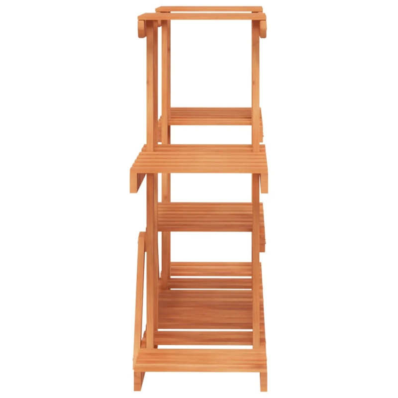 vidaXL puķu statīvs, 110x25x73 cm, egles masīvkoks