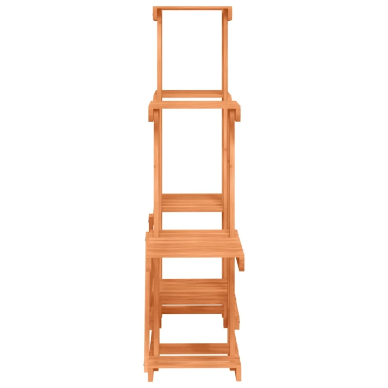 vidaXL puķu statīvs, 95x25x96 cm, egles masīvkoks