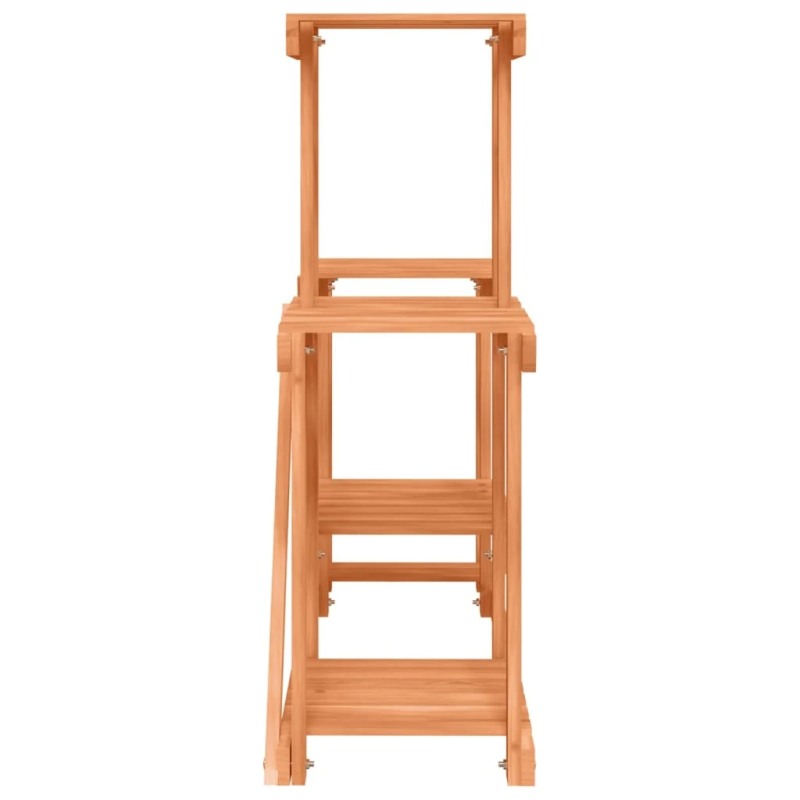 vidaXL puķu statīvs, 90x25x73,5 cm, egles masīvkoks