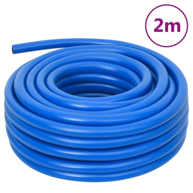 vidaXL gaisa šļūtene, zila, 0,7", 2 m, PVC