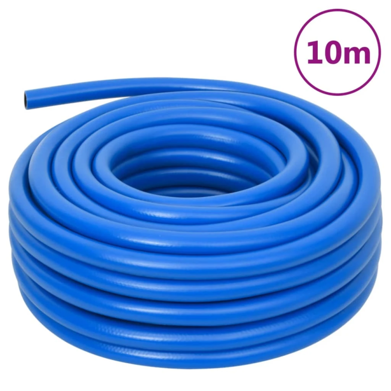 vidaXL gaisa šļūtene, zila, 0,7", 10 m, PVC