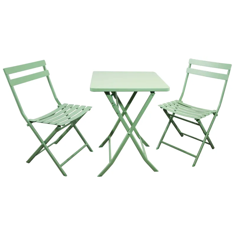Dārza komplekts, galds ar 2 krēsliem