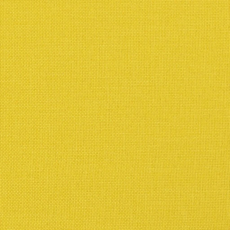 vidaXL atpūtas krēsls, gaiši dzeltens audums