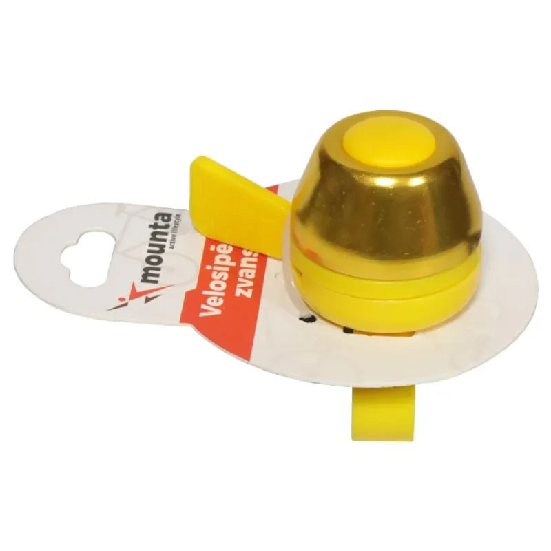 Velosipēdu zvans dzeltens