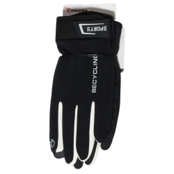 Velosipēda cimdi M izmērs melni