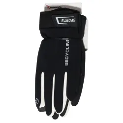 Velosipēda cimdi M izmērs melni