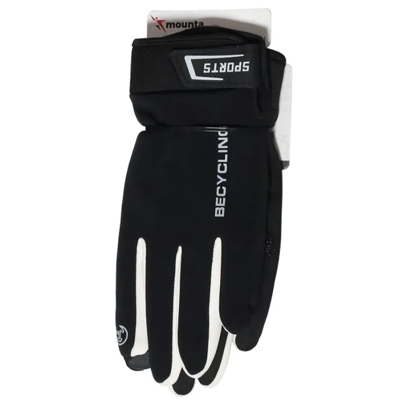 Velosipēda cimdi M izmērs melni