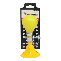 Velosipēda signāltaure 14x7cm dzeltena