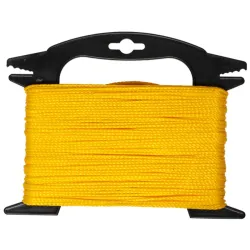 Aukla vīta polipropilēna ,dzeltena,, 2mm. 50M