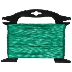 Aukla vīta polipropilēna ,zaļa,, 2mm. 50M