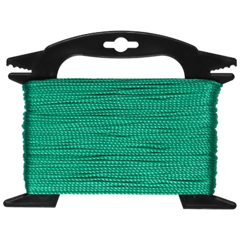 Aukla vīta polipropilēna ,zaļa,, 2mm. 50M