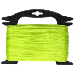 Aukla vīta polipropilēna ,neona,, 1.5mm. 150M