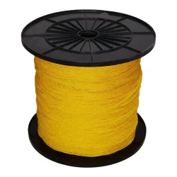 Aukla 3mmx1500m polipropilēna dzeltena 1m