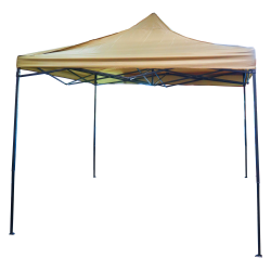 Dārza nojume 3x3m brūna