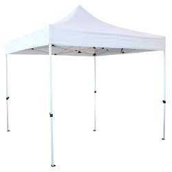 Dārza nojume 3x3m balta