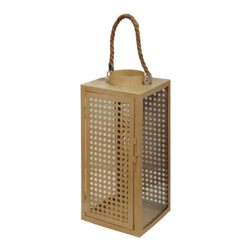 Laterna metāla Natuur 15x15x34cm