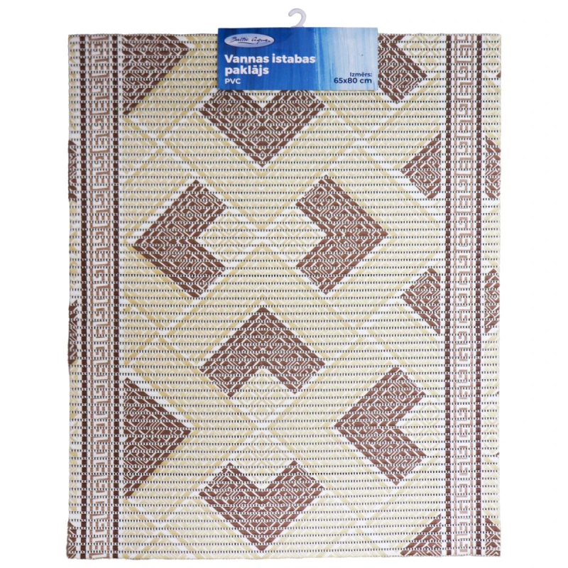 Vannas istabas paklājs 65x80cm, PVC