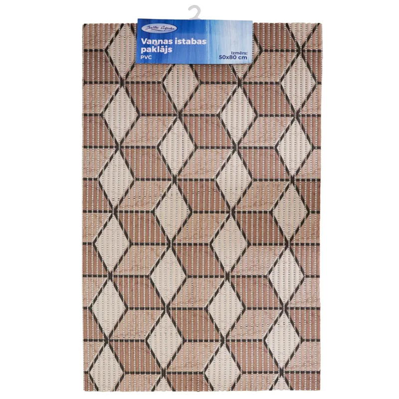 Vannas istabas paklājs 50x80cm, PVC