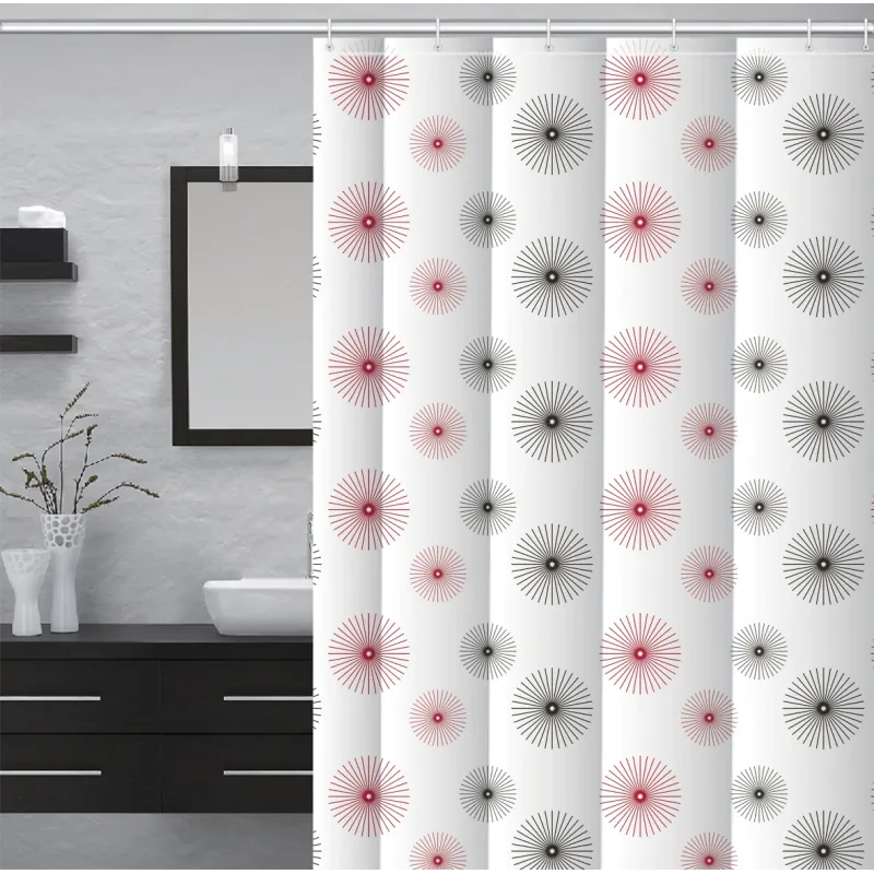 Dušas aizkars 180x180cm 100% PEVA