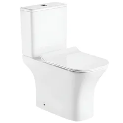 WC pods AB ZT-1215 3-6l, rimless, ar UF Slim SC vāku