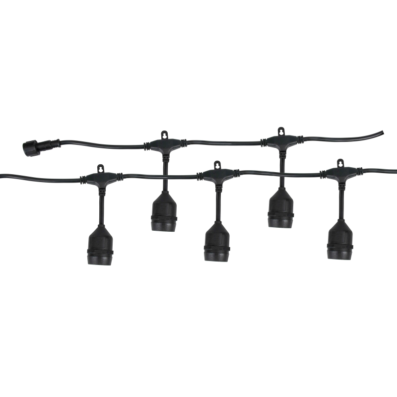 Dekoratīva lampu virtene, 5m gara, bez spuldzēm