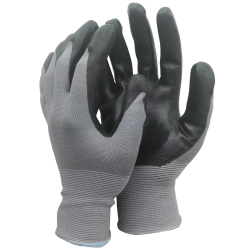 Cimdi neilona ar mikroputu nitrila pārkl. 7.izm