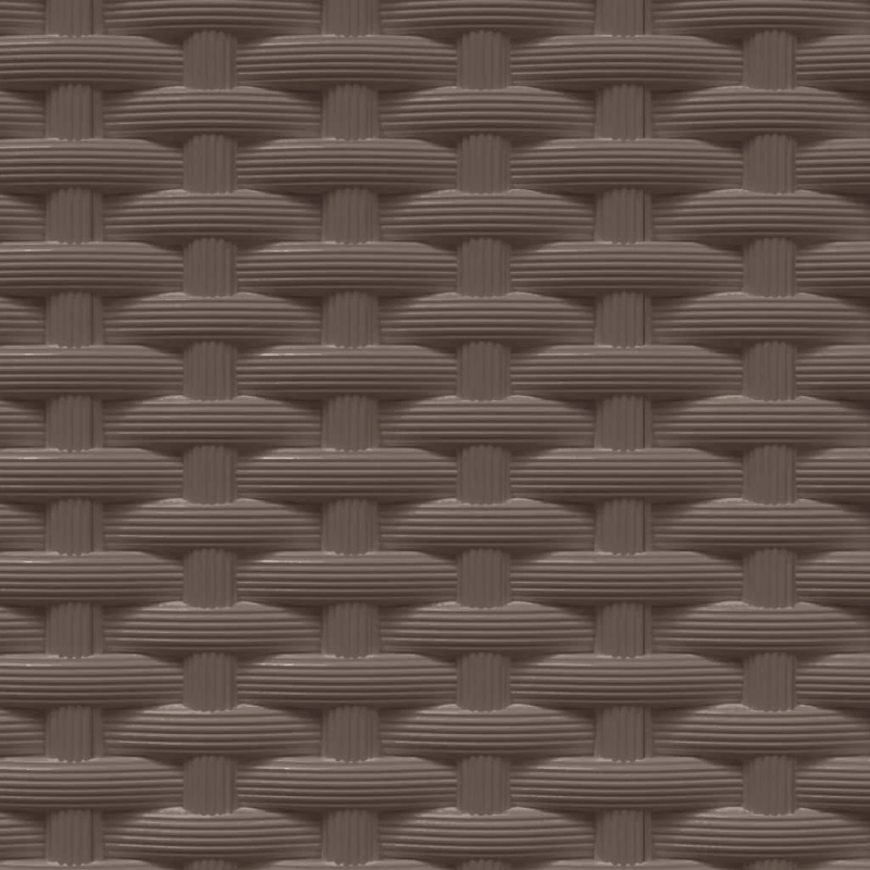 vidaXL puķu kastes, 4 gab., brūna, 30x30x37 cm, polipropilēns