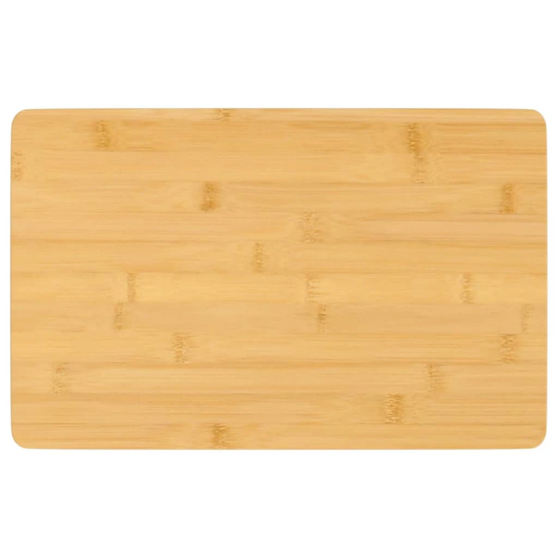 vidaXL brokastu šķīvji, 6 gab., 22x14x0,8 cm, bambuss