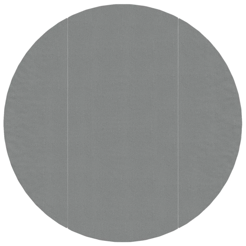 vidaXL baseina pamatnes aizsargs, gaiši pelēks, DIA306 cm, ģeotekstils