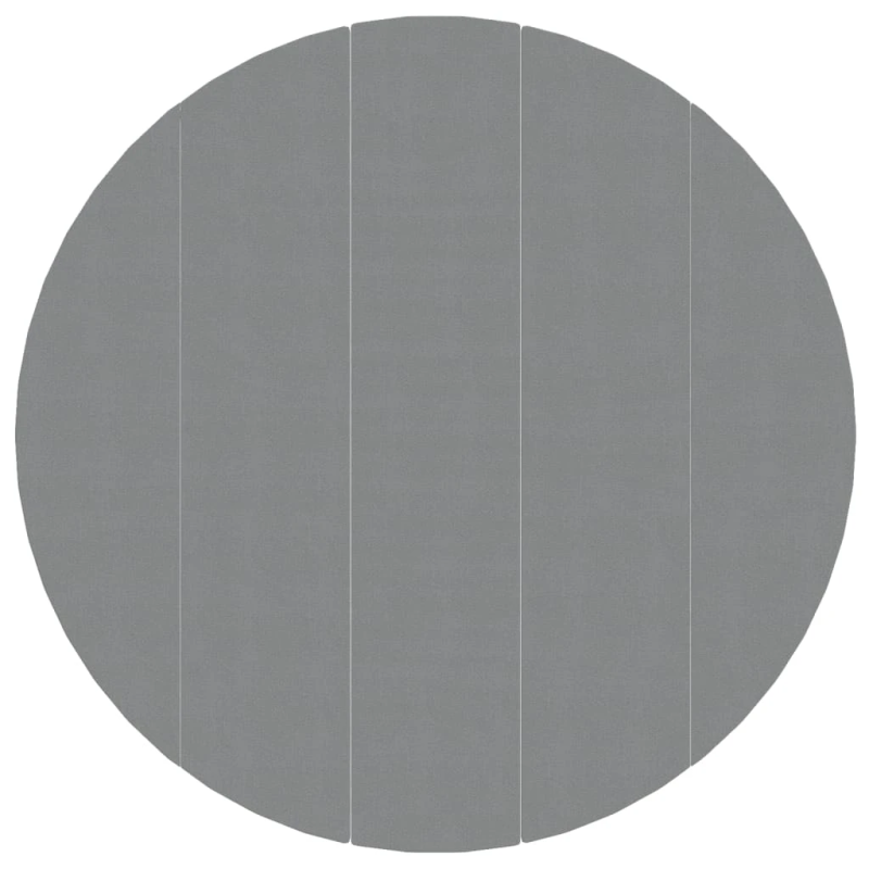 vidaXL baseina pamatnes aizsargs, gaiši pelēks, DIA550 cm, ģeotekstils