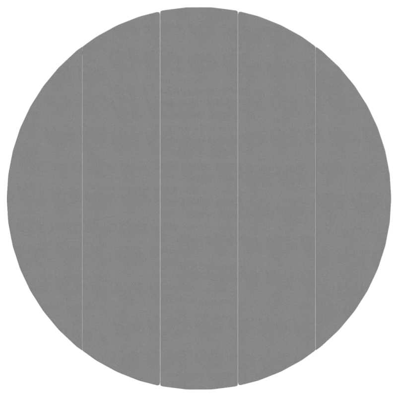 vidaXL baseina pamatnes aizsargs, gaiši pelēks, DIA550 cm, ģeotekstils