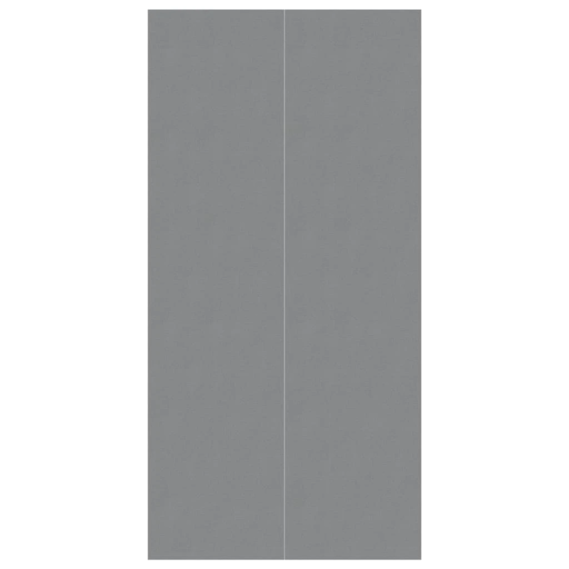 vidaXL baseina pamatnes aizsargs, gaiši pelēks, 500x250cm, ģeotekstils