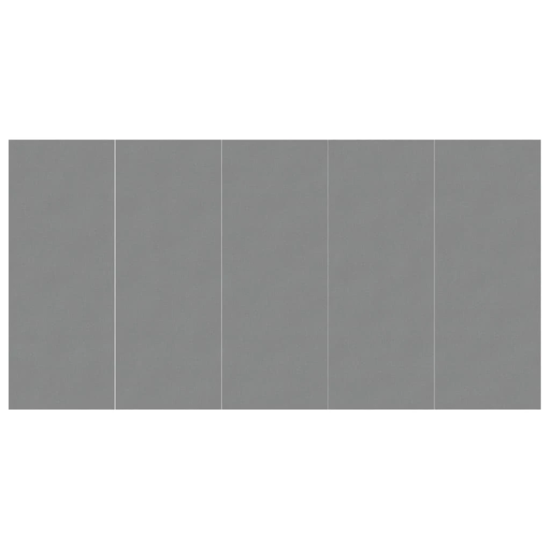 vidaXL baseina pamatnes aizsargs, gaiši pelēks, 550x280cm, ģeotekstils