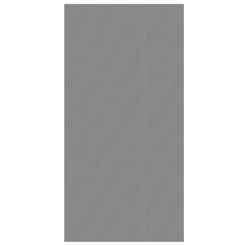 vidaXL baseina pamatnes aizsargs, gaiši pelēks, 640x321cm, ģeotekstils