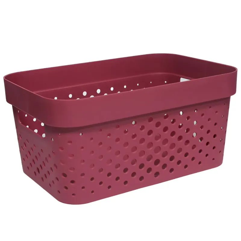 Grozs Deny 25x17x12cm, sarkans