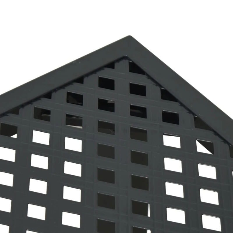 vidaXL dārza galds, antracītpelēks, 200x100x72 cm, tērauds