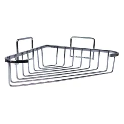 Plaukts stūra Eden 16x28x9cm, hromēts