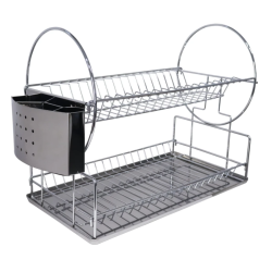 Trauku žāvētājs divstāvīgs 50x24x35cm, hromēts