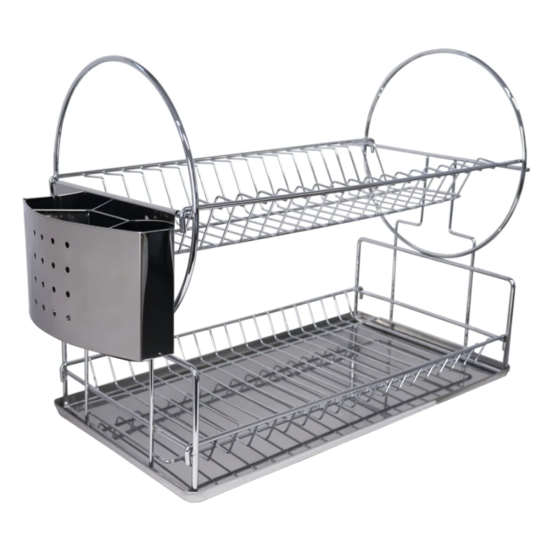 Trauku žāvētājs divstāvīgs 50x24x35cm, hromēts