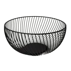 Grozs metāla pīts 255x125mm, melns