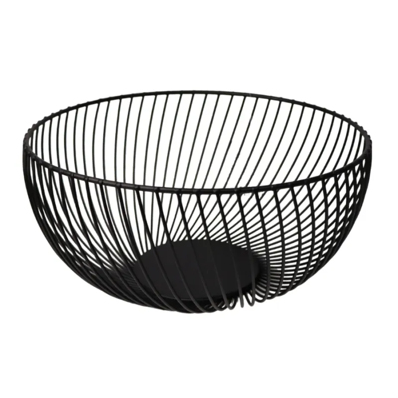 Grozs metāla pīts 255x125mm, melns