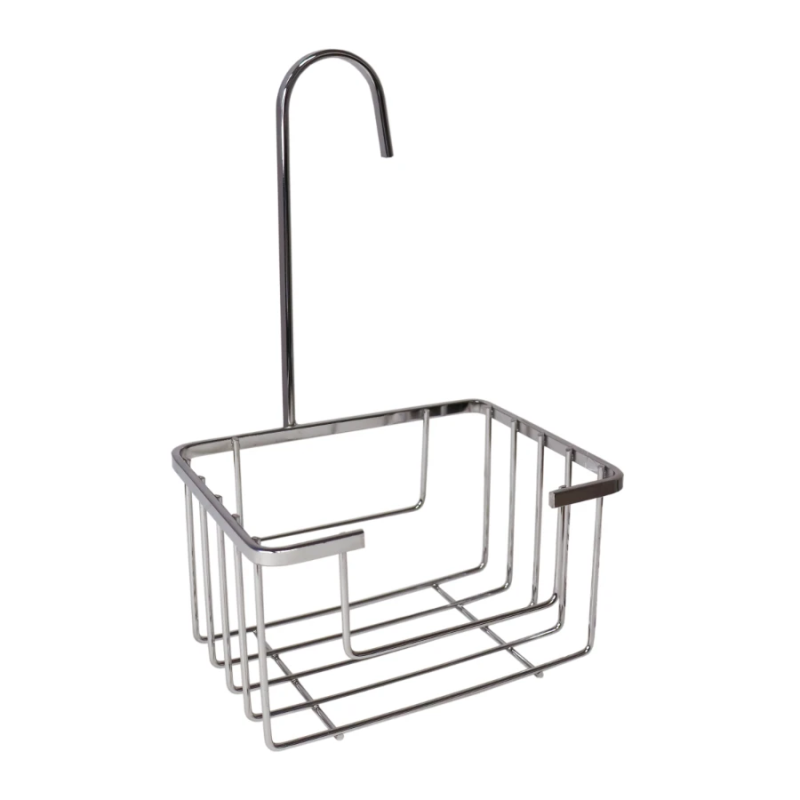 Plaukts sienas karināms 280x170x130mm, hromēts