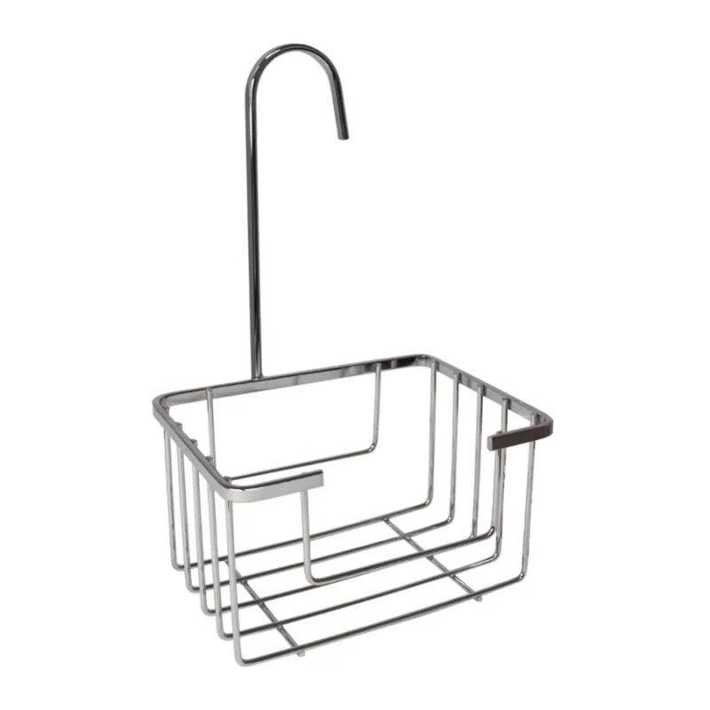 Plaukts sienas karināms 280x170x130mm, hromēts