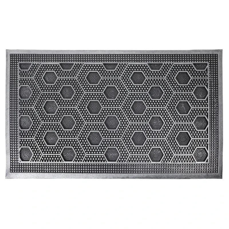 Kājslauķis 45x75cm gumijas pelēks